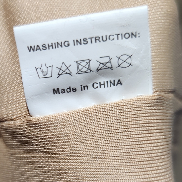 Deep V Long Sleeve Sequins  Dress With Drawstrings - Picture 10 of 12